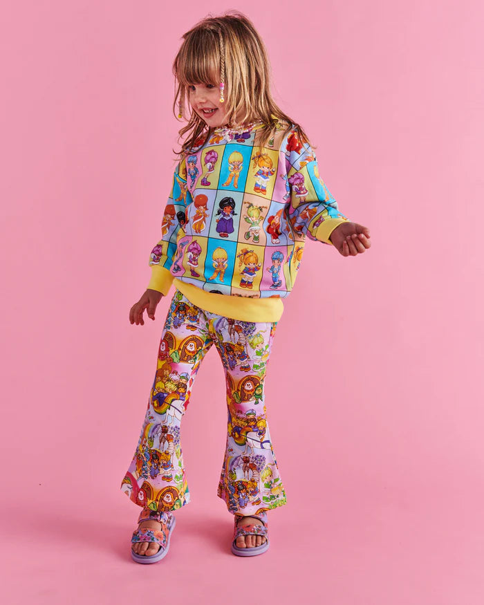 Rainbow Brite X Kip&Co sweater and leggings