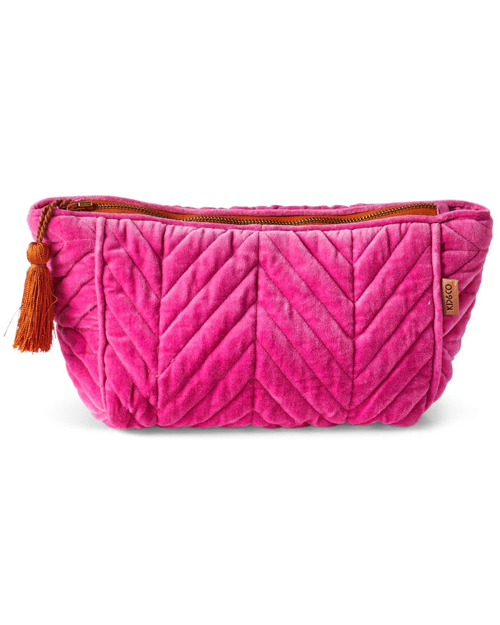 pink toiletry bag from kip&co