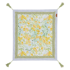 wandering folk picnic rug in le lemon design in colour olive