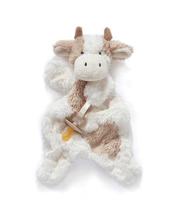 cow comforter by Nana Huchy with dummy holder