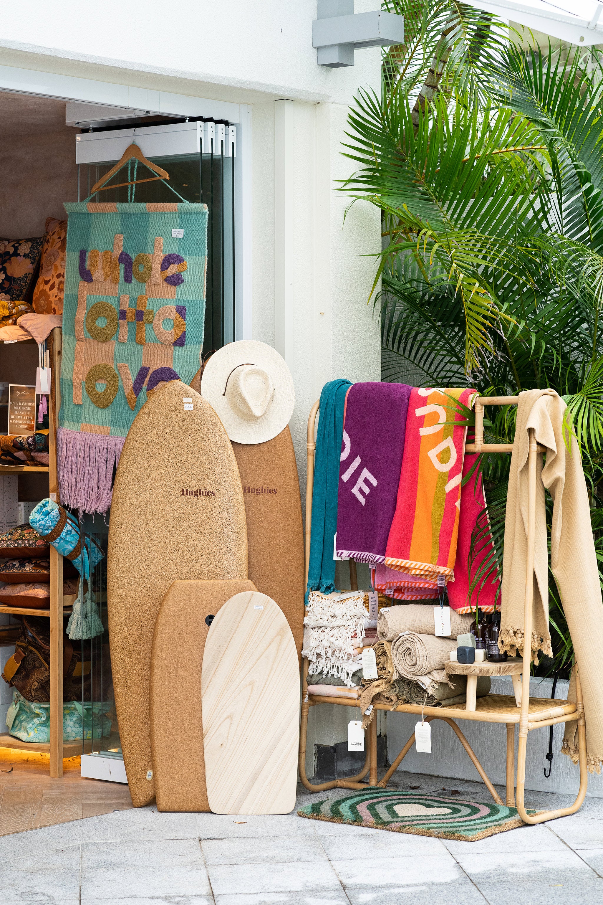 Photo of the entrance to Little Cove Collective Gift Shop, Hastings Street, Noosa Heads