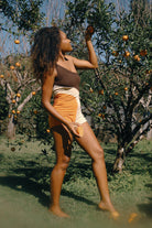 One Shoulder Romper – Sunset by Atmosea