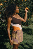 One Shoulder Romper – Sunset by Atmosea