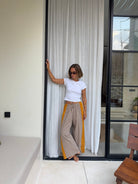 Patchwork Pant Ginger Gingham by Atmosea