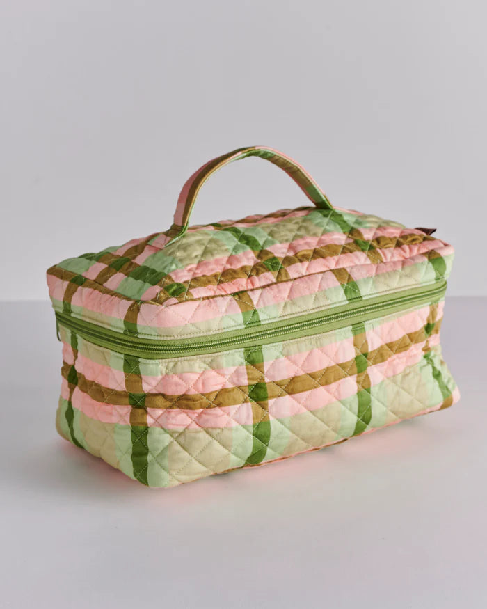 Quilted makeup bag from Kip & Co