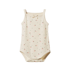 Pointelle Camisole Bodysuit Posey Blossom by Nature Baby