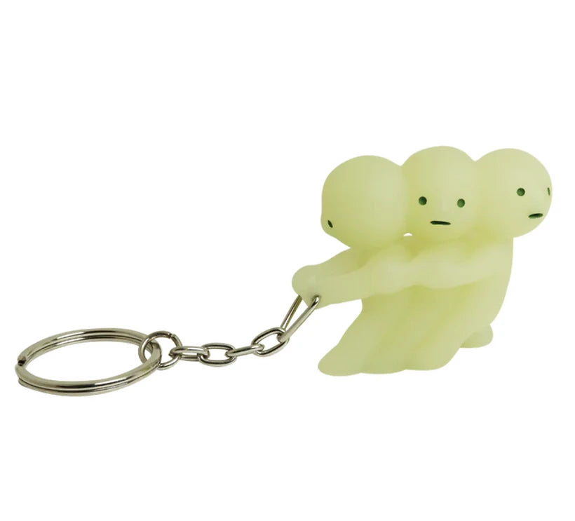 Smiski pulling keychain