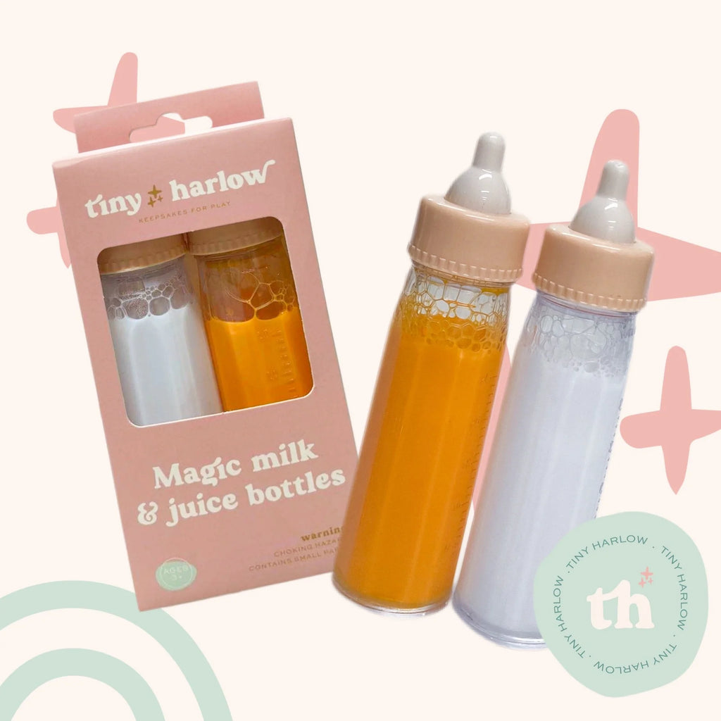 Tiny Harlow Magic Milk & Juice Bottles