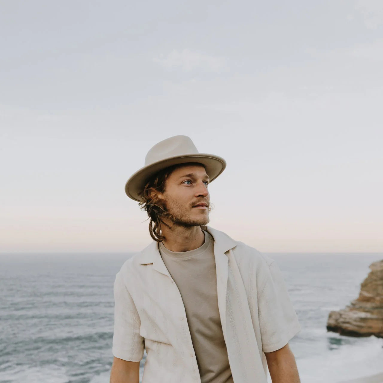 William cream hat