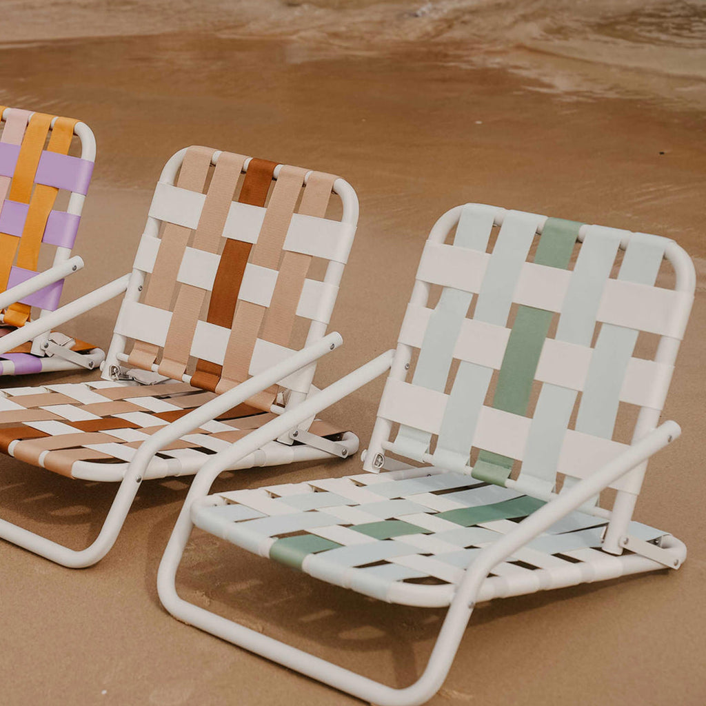 3 beach chairs